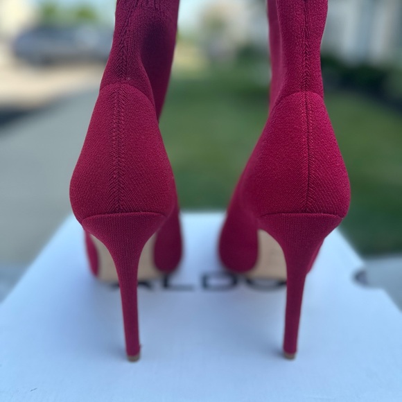 ALDO | Raspberry Sock Bootie - Picture 4 of 7